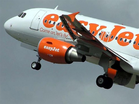 Máy bay của hãng EasyJet.