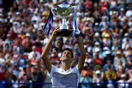 Djokovic đã có chức vô địch thứ hai trong năm 2017.