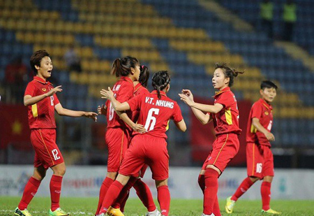 Đội tuyển nữ Việt Nam đã có sự khởi đầu hoàn hảo ở giải Đông Nam Á.