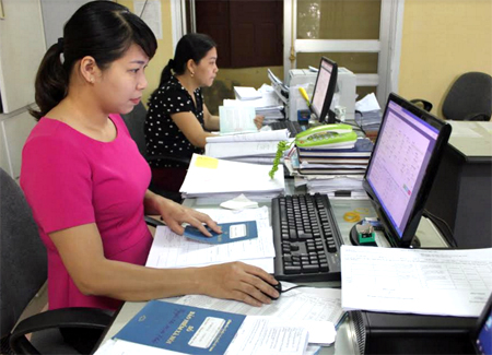 100% cán bộ, công chức viên chức BHXH tỉnh Yên Bái sử dụng thành thạo công nghệ thông tin phục vụ công tác chuyên môn.