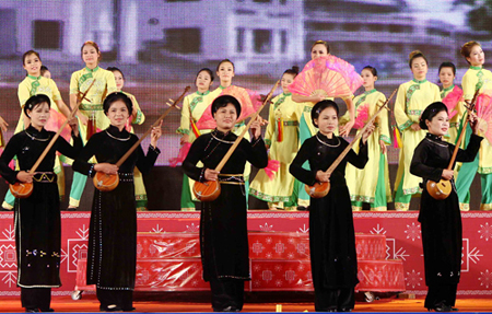 Liên hoan trình diễn di sản văn hóa phi vật thể quốc gia lần thứ nhất sẽ diễn ra tại Tuyên Quang. (Ảnh minh họa: trình diễn hát Then, đàn Tính)