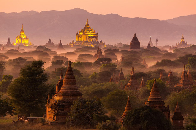 Cố đô Bagan (Myanmar) vừa được UNESCO công nhận là Di sản Thế giới.