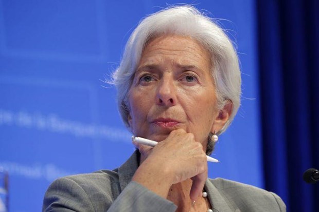 Bà Christine Lagarde đệ đơn từ chức.