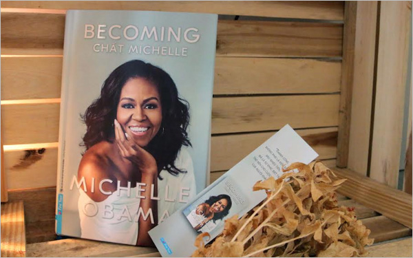 Bìa cuốn hồi ký Chất Michelle.