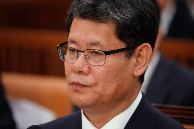 Bộ trưởng Thống nhất Kim Yeon-chul.