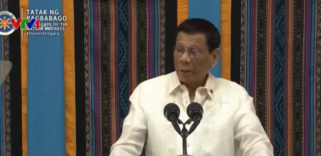 Tổng thống Philippines kêu gọi tiếp tục chiến dịch chống ma túy và tham nhũng