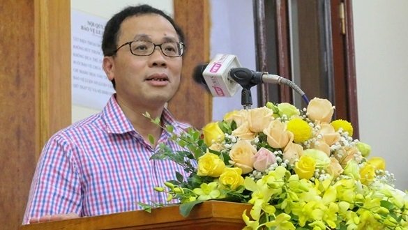 GS, TS Tạ Thành Văn, Hiệu trưởng trường Đại học Y Hà Nội.