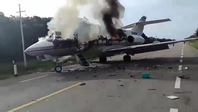 Báo cáo điều tra cho biết chiếc máy bay này xuất phát từ Maracaibo, Venezuela.