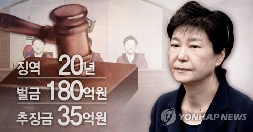 Cựu Tổng thống Hàn Quốc Park Geun-hye.
