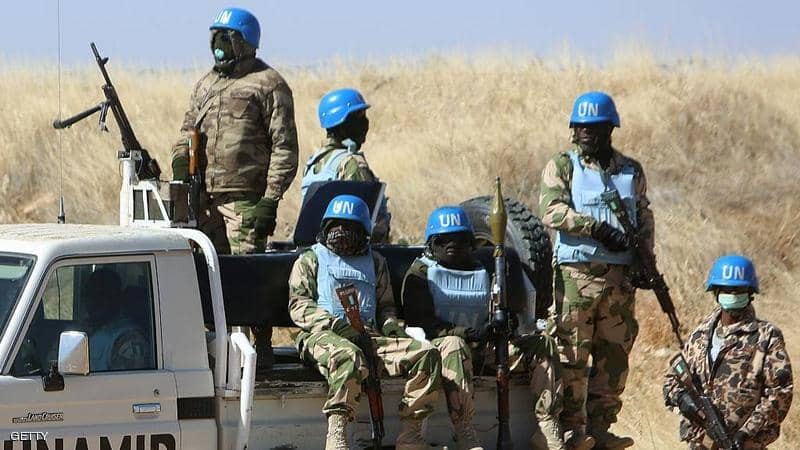 Lực lượng gìn giữ hòa bình của Liên Hợp Quốc ở Sudan.