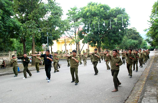 Lực lượng công an xã của huyện Văn Chấn thường xuyên được tham gia các lớp tập huấn, bồi dưỡng nghiệp vụ do ngành công an tổ chức.