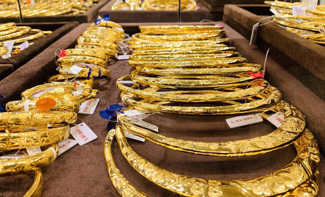 Giá dafabet comng tiếp tục tăng mạnh, hướng mốc 58 triệu đồng/lượng