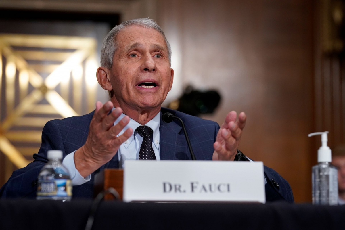 Tiến sĩ Anthony Fauci. Ảnh: Reuters