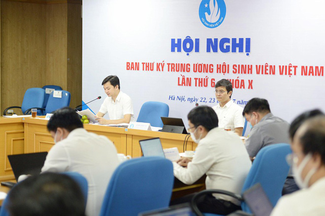 Hội nghị Ban thư ký Hội Sinh viên Việt Nam lần thứ 6, khóa X (Ảnh: Dương Triều).