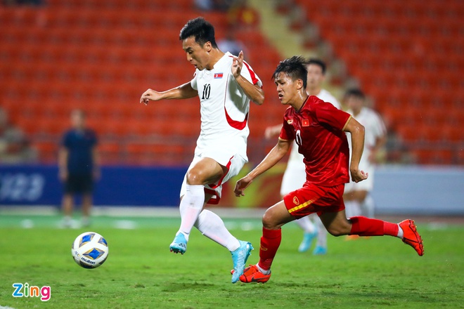 U23 Việt Nam từng thất bại trước Triều Tiên ở vòng chung kết U23 châu Á 2020.