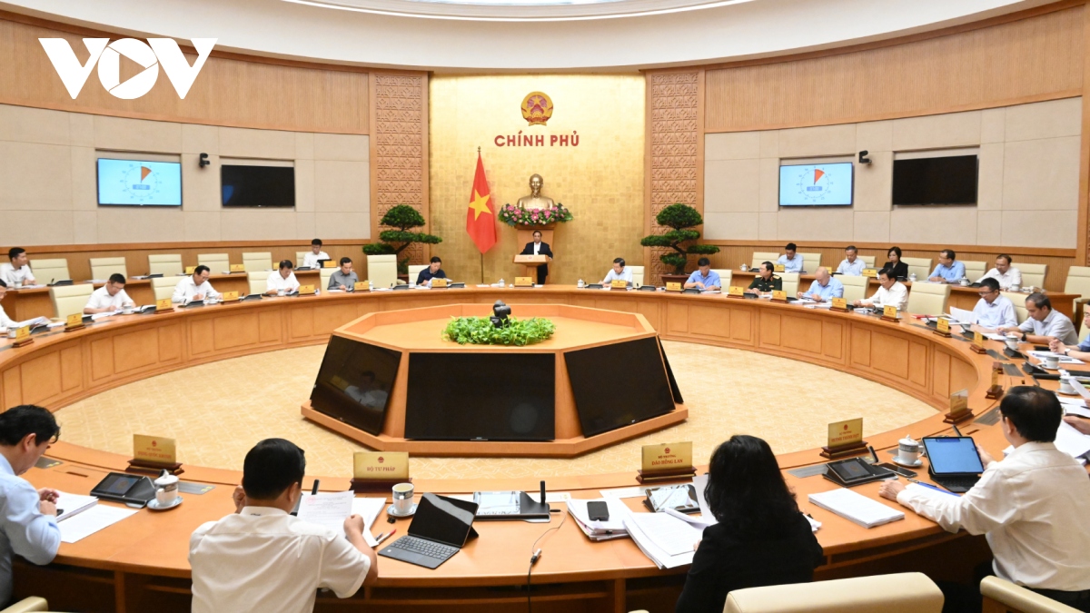 Thủ tướng Phạm Minh Chính chủ trì phiên họp