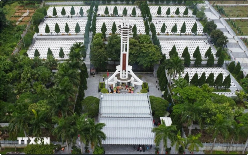 Nghĩa trang Liệt sỹ Quốc gia Vị Xuyên, tỉnh Hà Giang.