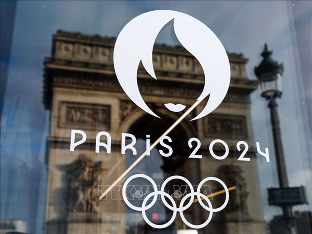 Biểu tượng Olympic và Paralympic 2024 tại Paris, Pháp.