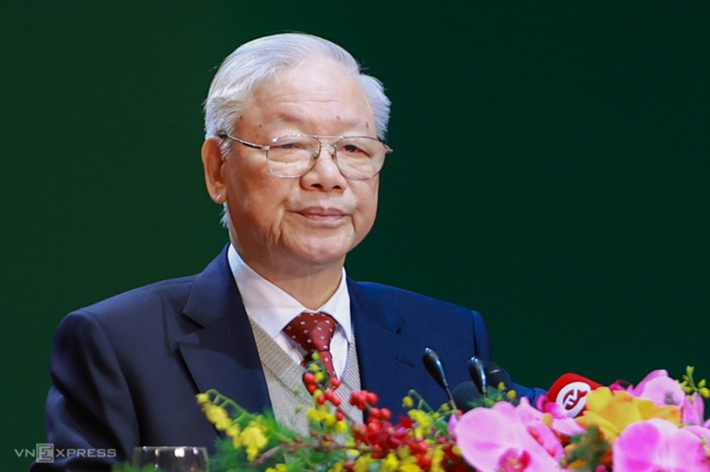 Tổng Bí thư Nguyễn Phú Trọng tại Hà Nội ngày 26/12/2013.