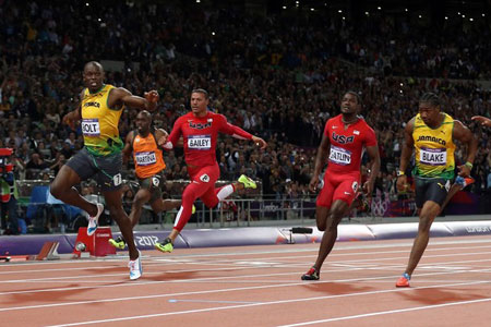 Usain Bolt lại vượt lên trên tất cả.