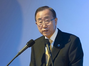 Tổng Thư ký Liên hợp quốc Ban Ki Moon.