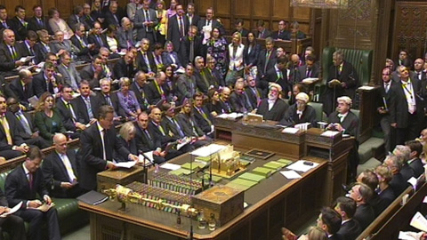 Hạ viện Anh phản đối can thiệp quân sự vào Syria (Ảnh: AP)