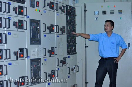 Hệ thống biến tần góp phần giảm lượng điện năng tiêu thụ ở Công ty cổ phần Xi măng Yên Bình.
