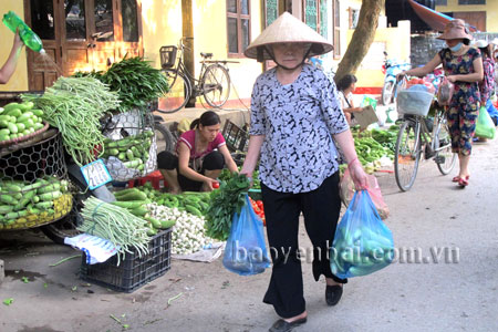 Nên hạn chế sử dụng túi nilon hoặc tái sử dụng túi nilon trong sinh hoạt hàng ngày.