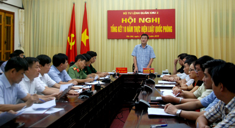 Đồng chí Nguyễn Chiến Thắng - Phó Chủ tịch UBND tỉnh phát biểu tại Hội nghị.