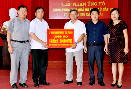 195 tập thể, cá nhân ủng hộ nhân dân bị thiệt hại do mưa lũ của tỉnh Yên Bái thông qua Uỷ ban MTTQ Việt Nam tỉnh Yên Bái.