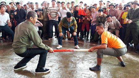 Các môn thể thao truyền thống luôn nhận được sự cổ vũ nhiệt tình của người dân trên địa bàn huyện Trấn Yên.
