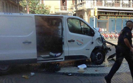 Tấn công khủng bố bằng xe tải ở Barcelona, Tây Ban Nha.