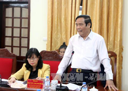 Đồng chí Nguyễn Thanh Bình, Phó Trưởng ban Thường trực
Ban Tổ chức Trung ương.