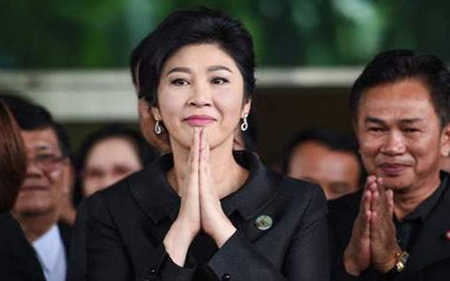 Cựu thủ tướng Yingluck Shinawatra được nhìn thấy lần cuối cùng ở nhà riêng vào khoảng 2h chiều ngày 23/8.