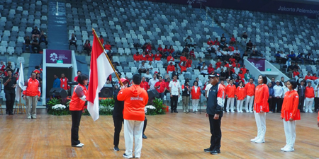 Ngày 5/8, Đoàn Thể thao nước chủ nhà tổ chức lễ ra quân dự ASIAD.