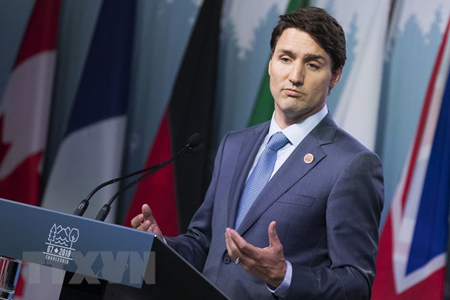 Thủ tướng Canada Justin Trudeau.