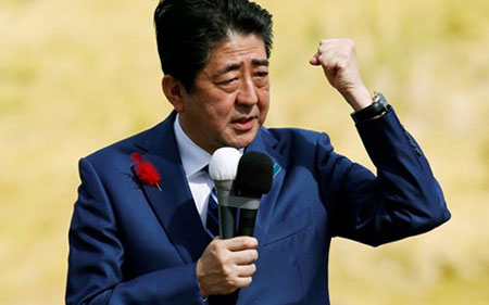 Thủ tướng Nhật Bản Shinzo Abe.