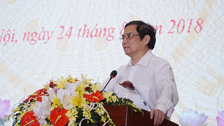 Trưởng Ban Tổ chức TƯ Phạm Minh Chính.