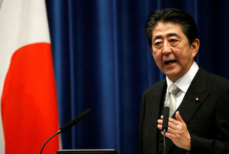 Thủ tướng Nhật Bản Shinzo Abe.