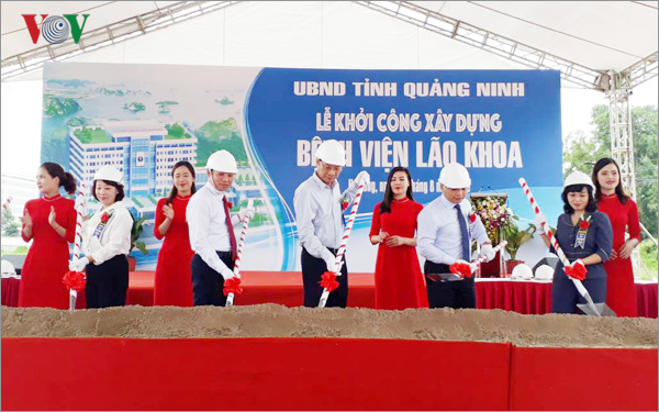 Lãnh đạo tỉnh Quảng Ninh khởi công Dự án bệnh viện Lão khoa đầu tiên trong cả nước.