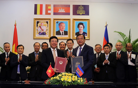 Việt Nam và Campuchai thống nhất nội dung hợp tác 28 lĩnh vực.