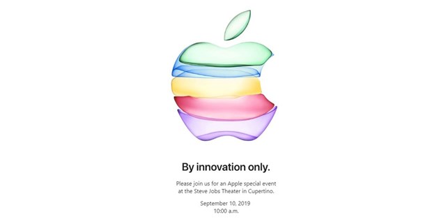 Mẫu thư mời dự sự kiện thường niên ra iPhone mới của Apple.