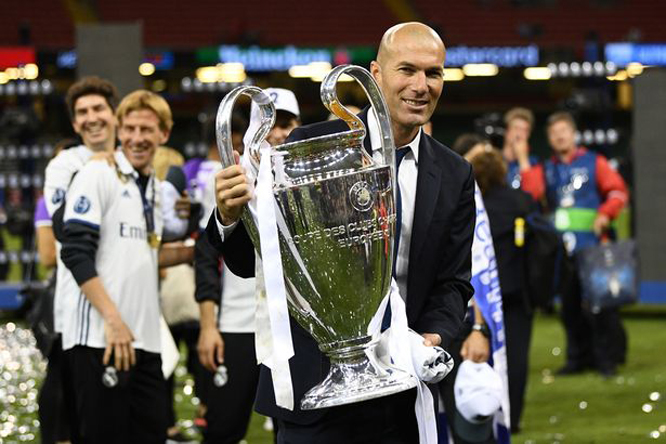Huấn luyện viên Zidane là nhà cầm quân hàng đầu thế giới với những thành tích đáng nể trong sự nghiệp.