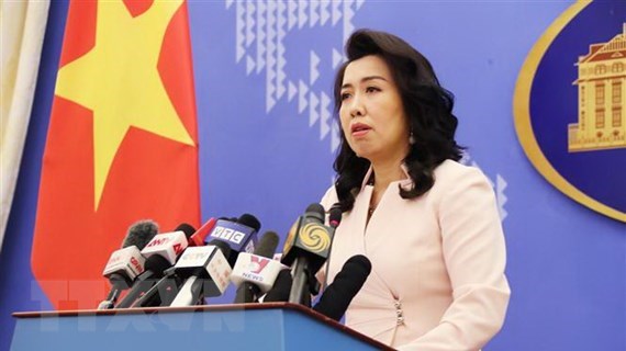 Foreign Ministry Spokeswoman Le Thi Thu Hang