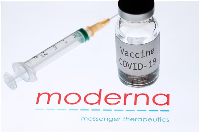 Vaccine ngừa COVID-19 của Moderna.