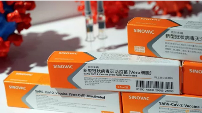 Hộp vaccine COVID-19 do Sinopharm sản xuất tại Bắc Kinh (Trung Quốc)