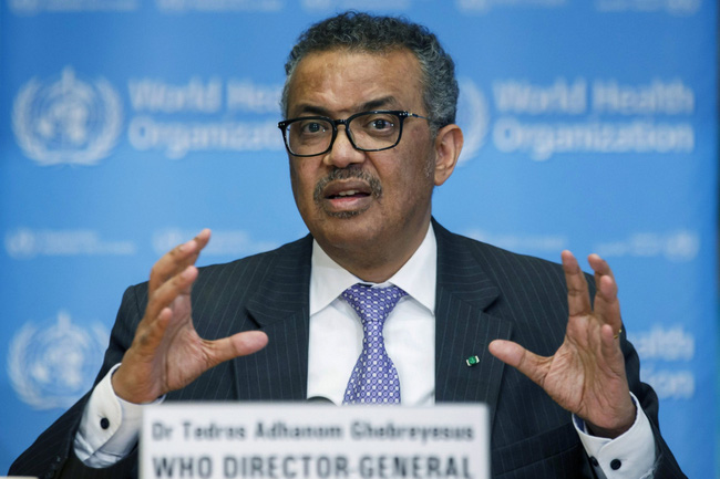 Tổng Giám đốc WHO Tedros Adhanom Ghebreyesus