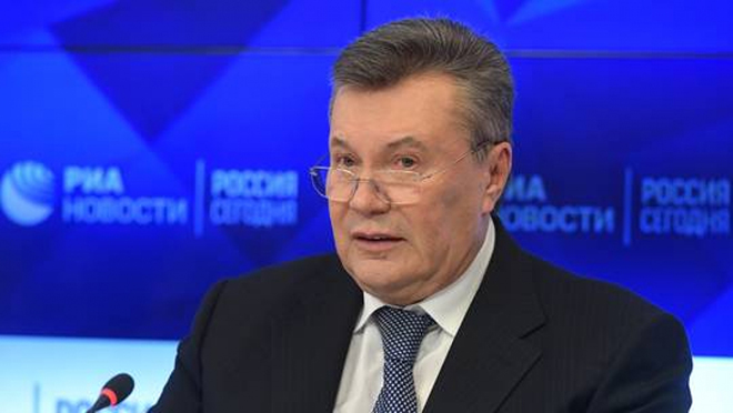 Cựu Tổng thống Ukraine Viktor Yanukovich.