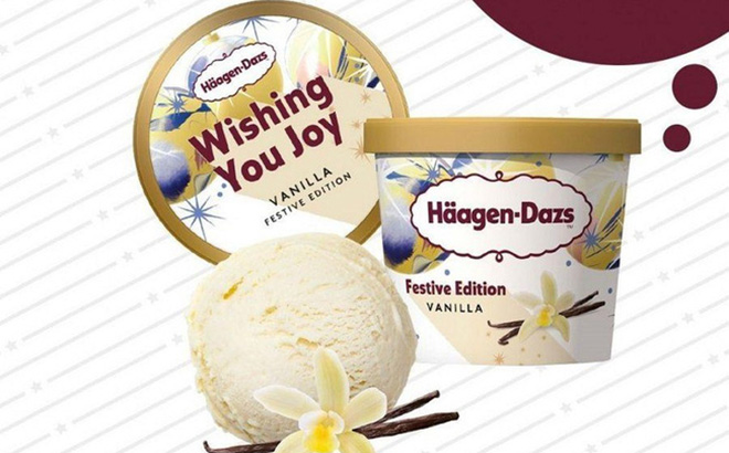 Kem Haagen Dazs vị vani đang thu hồi tự nguyện tại Việt Nam.