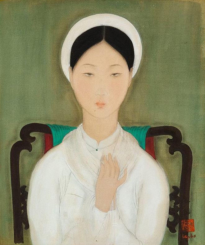 Vietnamese Lady của họa sĩ Lê Phổ.